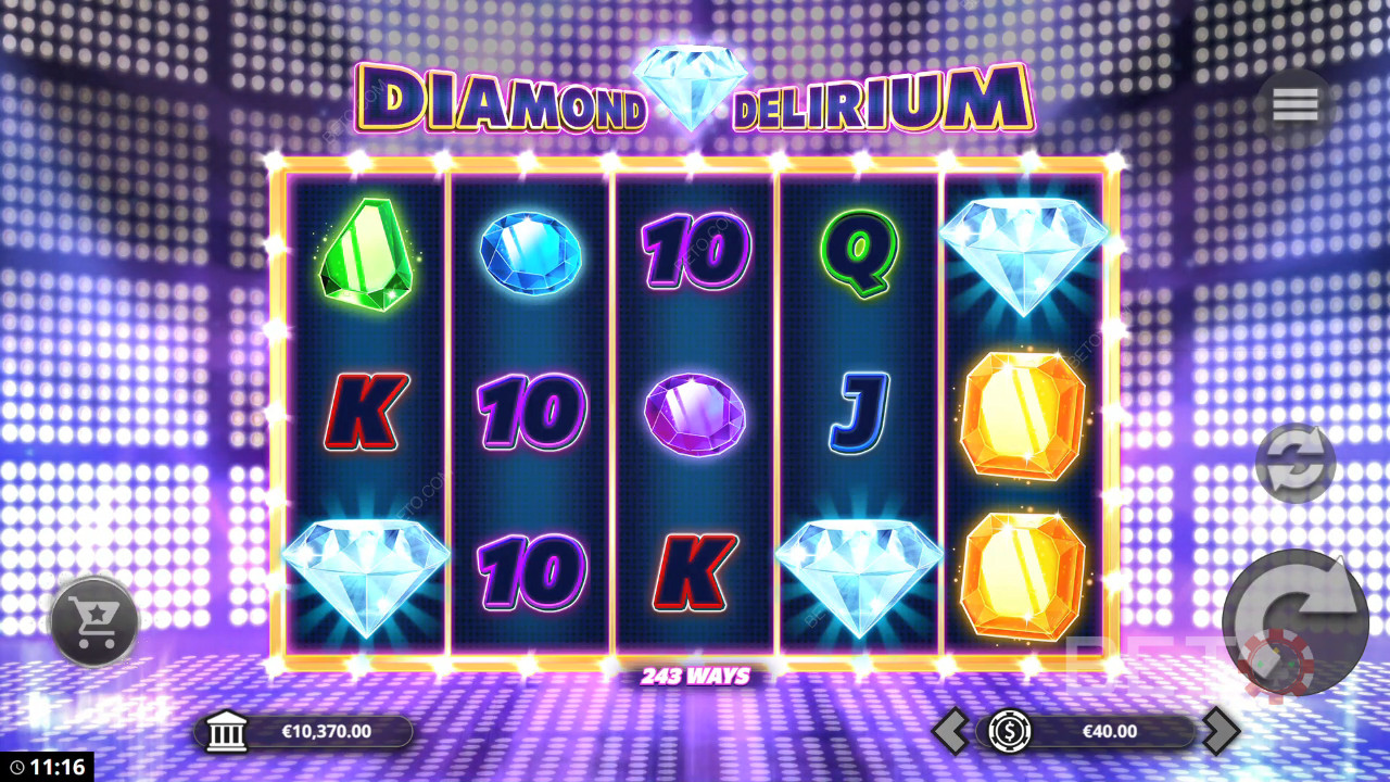 Diamond Delirium Review av BETO Slots