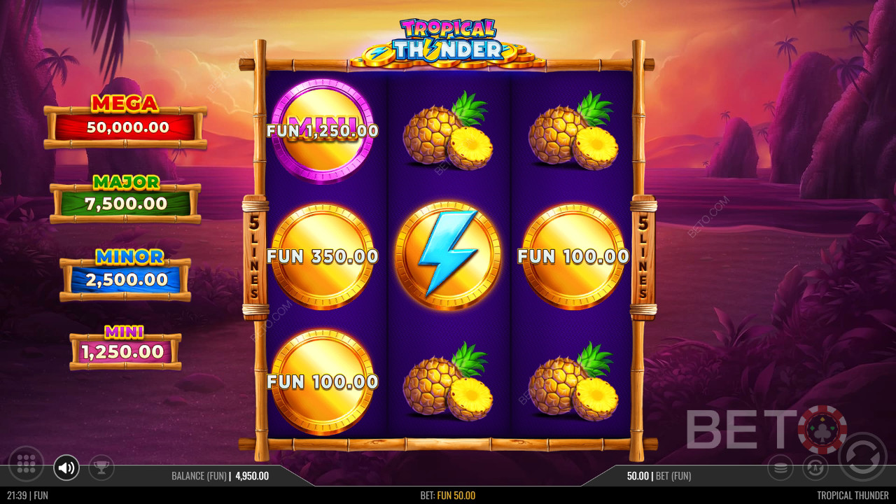 Tropical Thunder Spela Gratis