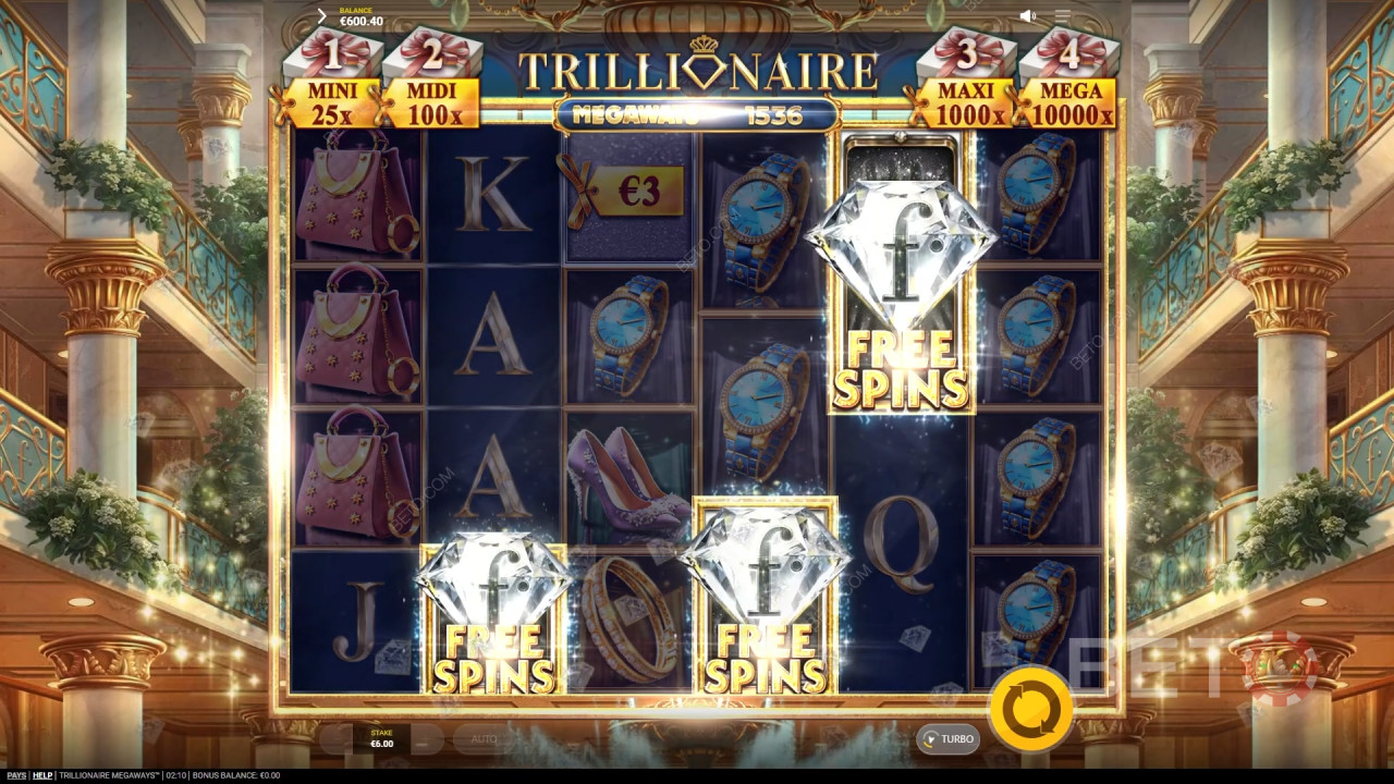 Trillionaire Megaways Spela Gratis