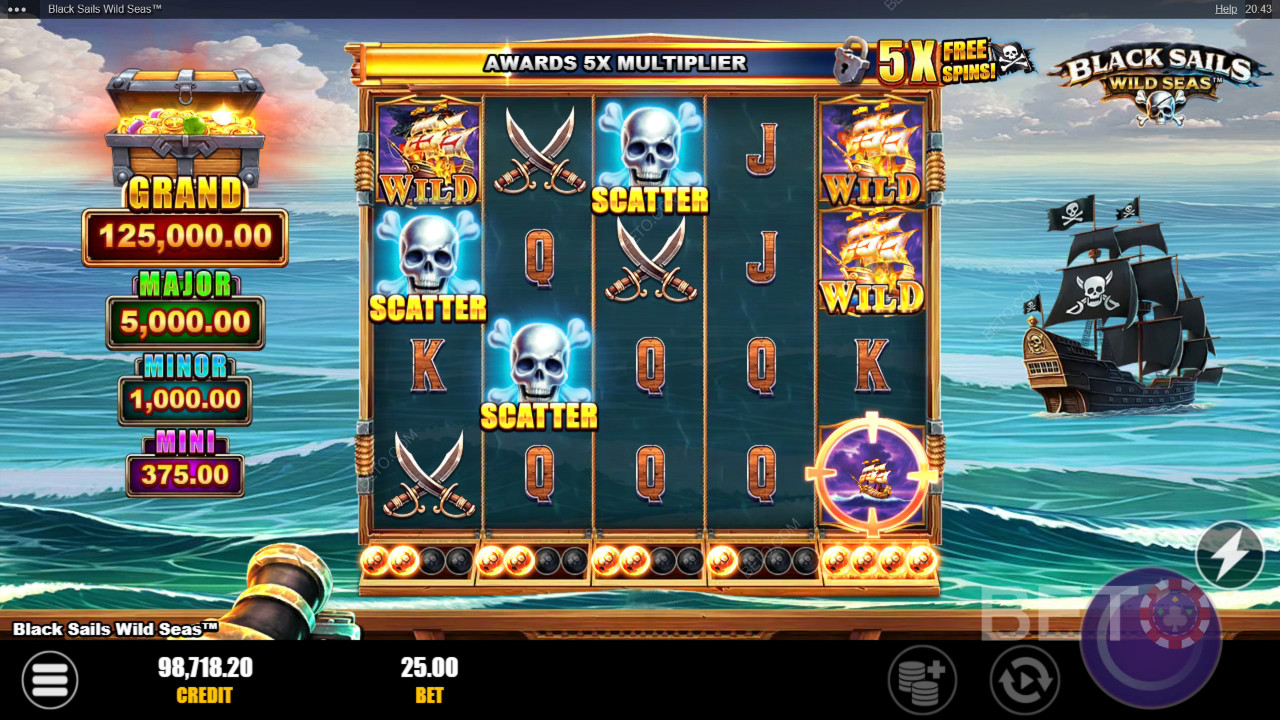Black Sails Wild Seas Granskning av BETO Slots