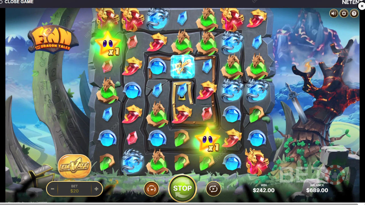 Finn and the Dragon Tales Review av BETO Slots