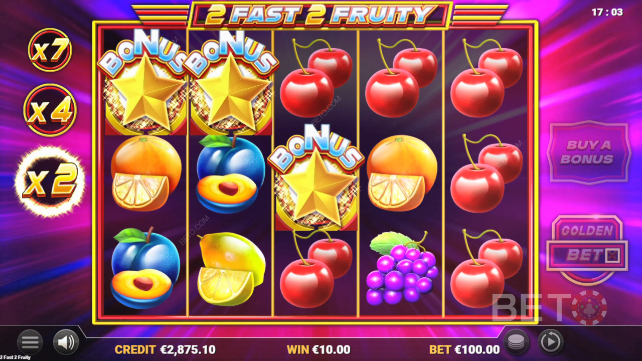 2 Fast 2 Fruity Spela Gratis