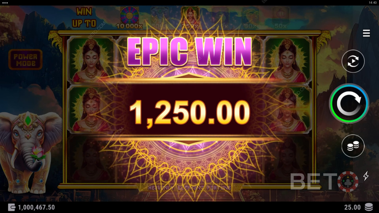 Bonusfunktioner förklarade i Heavenly Elephant Fortune av Microgaming