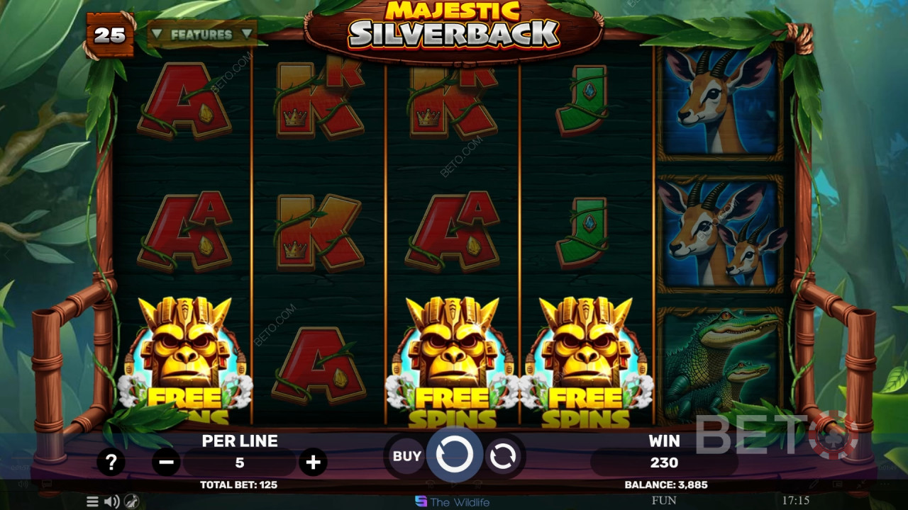 Majestic Silverback Spela Gratis