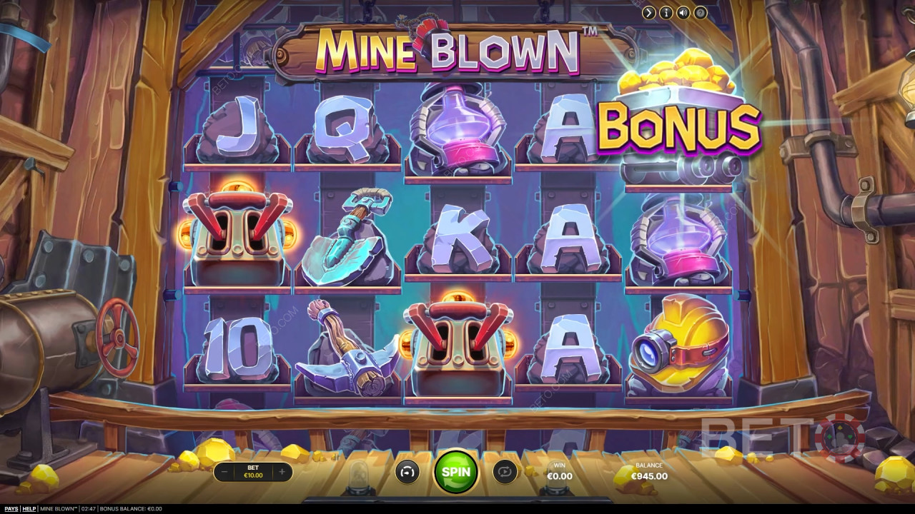 Mine Blown Review av BETO Slots