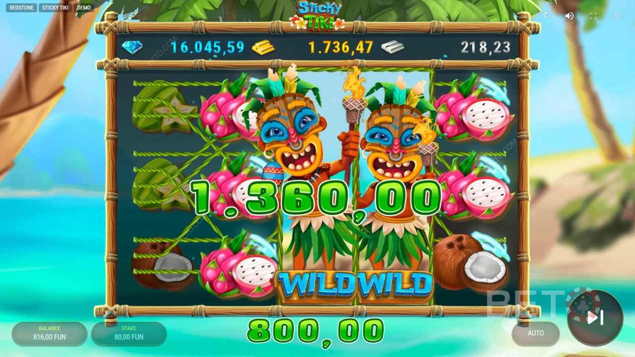 Sticky Tiki Review av BETO Slots