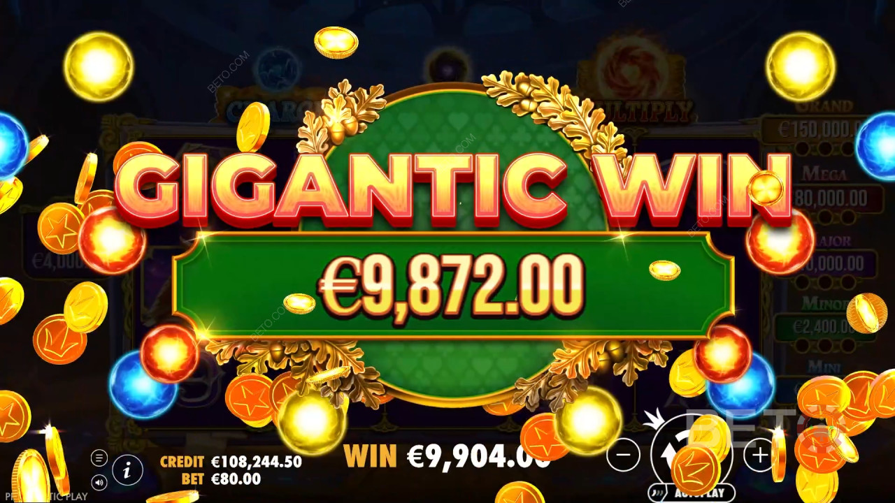 Vinn 40 000 gånger din insats i Spellmaster Online Slot!