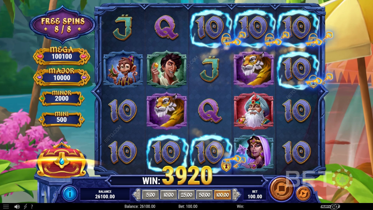 Skulle du spela 1001 Mystery Genie Fortunes?