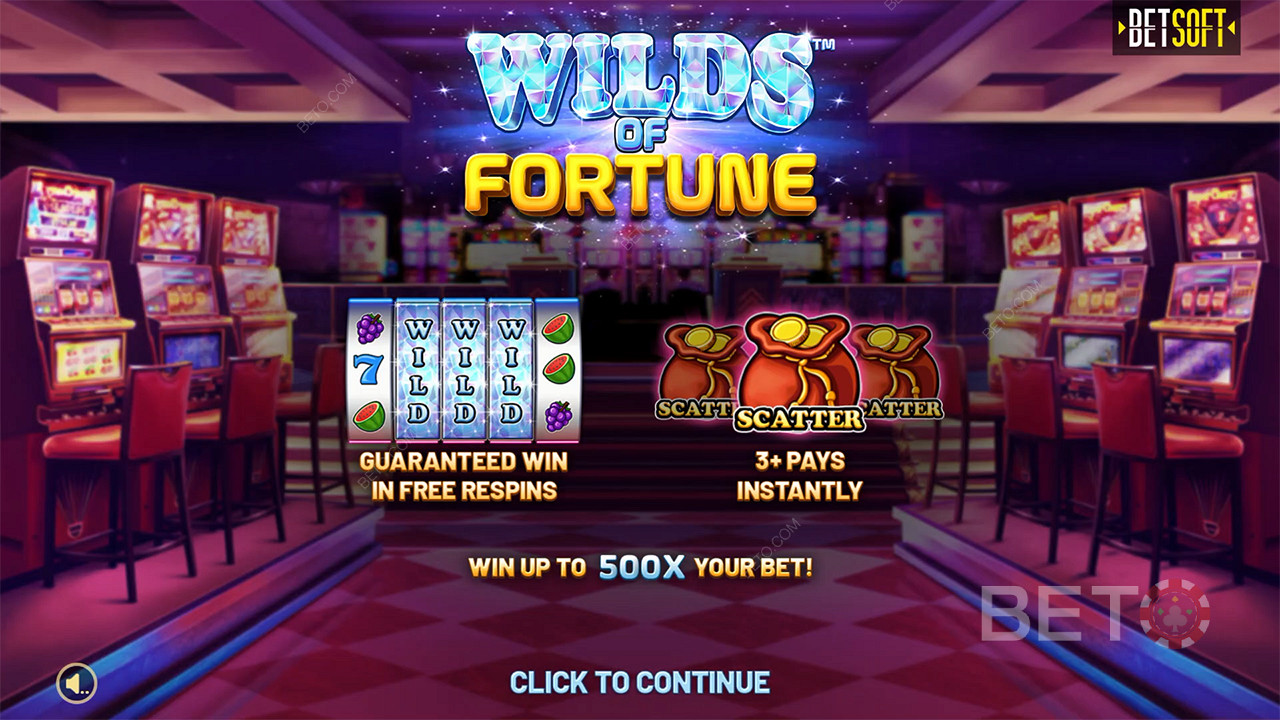Släpp loss spelarnas wilds för oändlig underhållning med det nya kasinospelet Betsoft