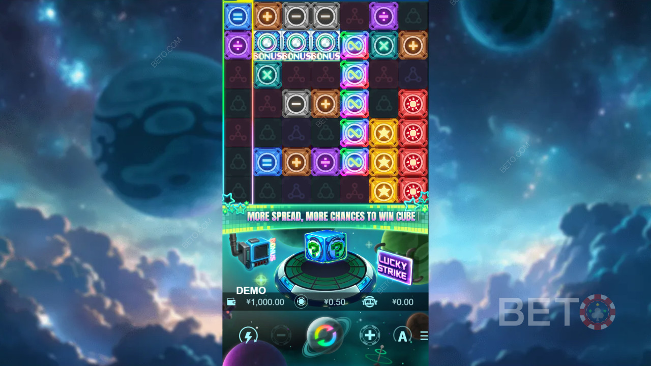 Bonusfunktioner förklaras i Cube? av PlayStar