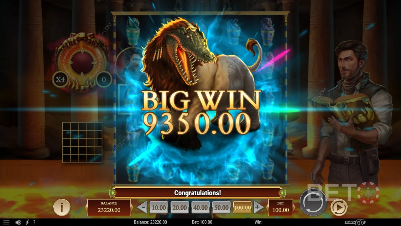 Vinn 5 000 gånger din insats i Rich Wilde and the Tome of Dead Slot!