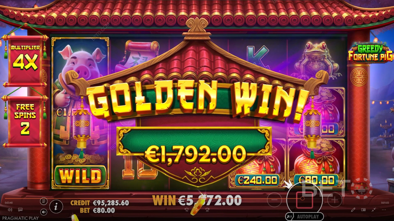 Bonusfunktioner förklarade i Greedy Fortune Pig av Pragmatic Play