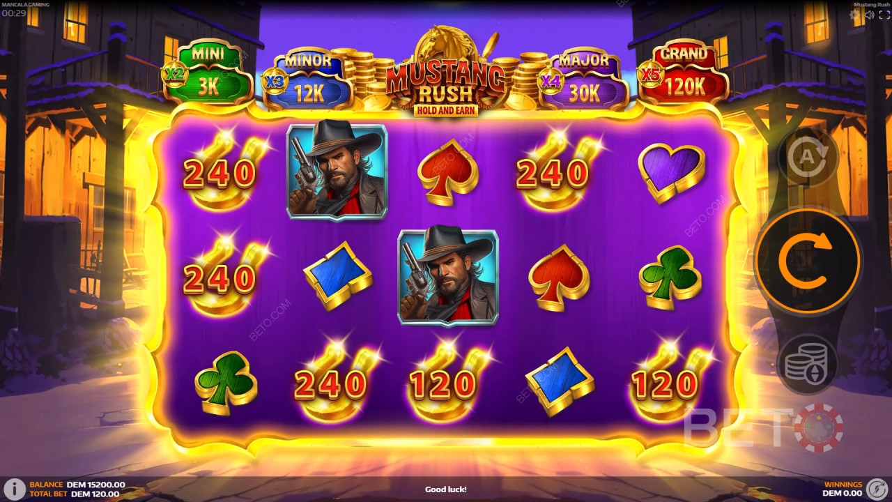 Mustang Rush Review av BETO Slots