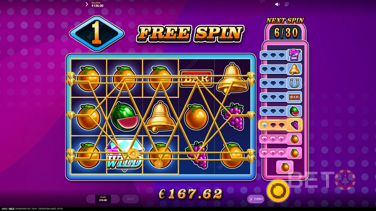 Diamonds Up Spela Gratis