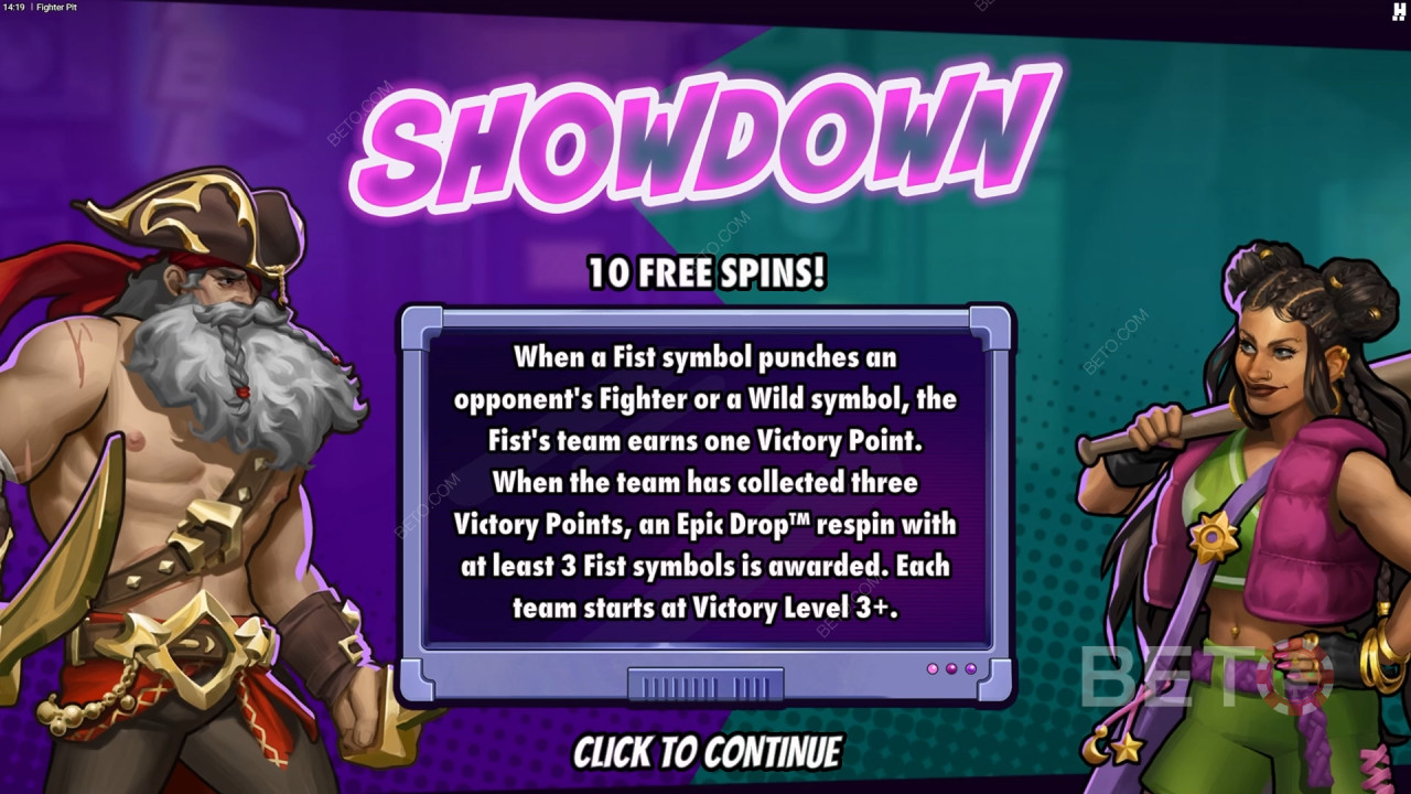 Vinn 10 000 gånger din insats i Fighter Pit Online Slot!