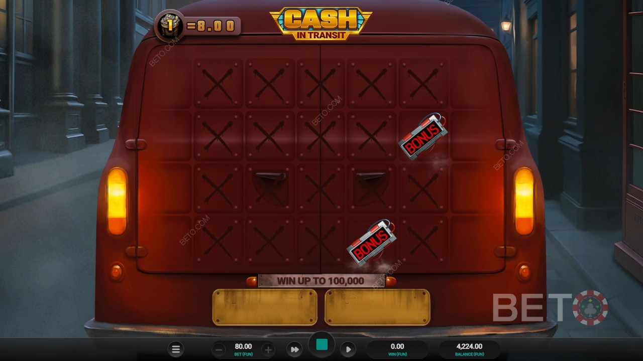 Bonusfunktioner förklarade i Cash in Transit av Relax Gaming
