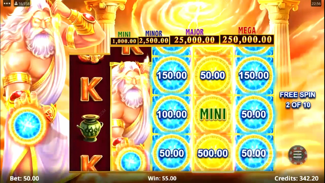 Upplev den grekiska mytologins ära i det senaste casinot från Spinplay Games.
