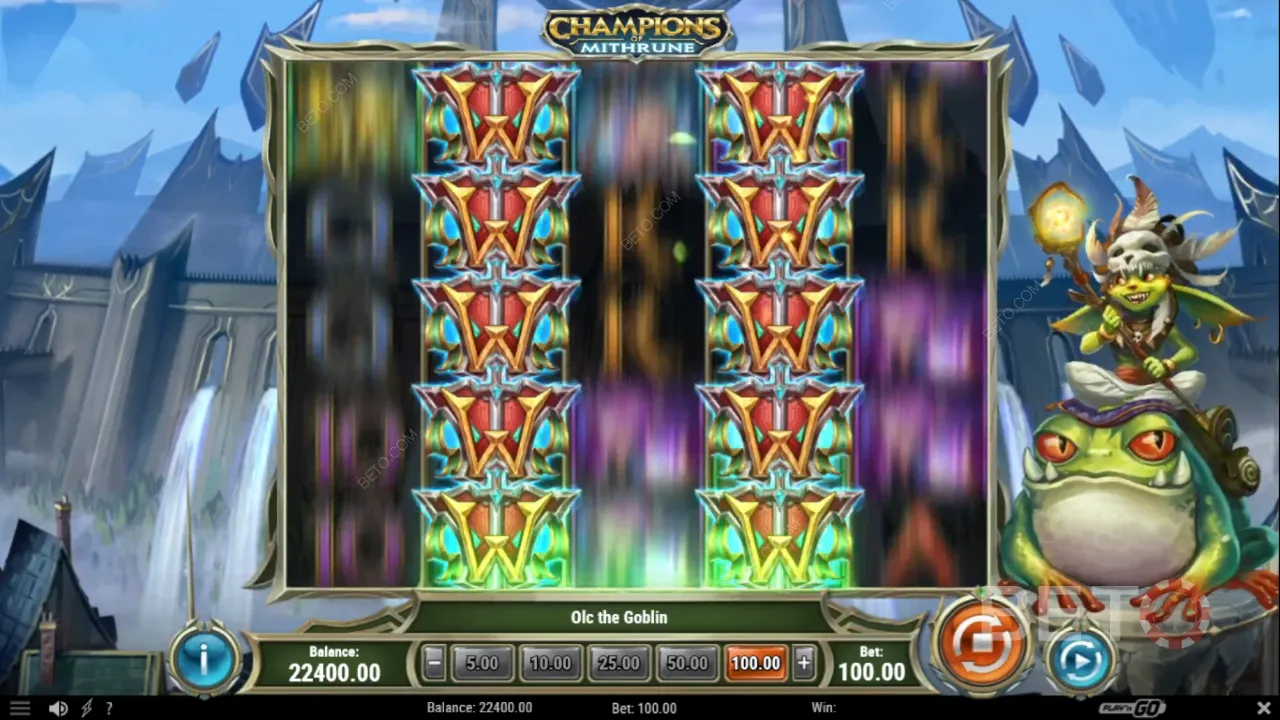 Spelautomat Champions of Mithrune