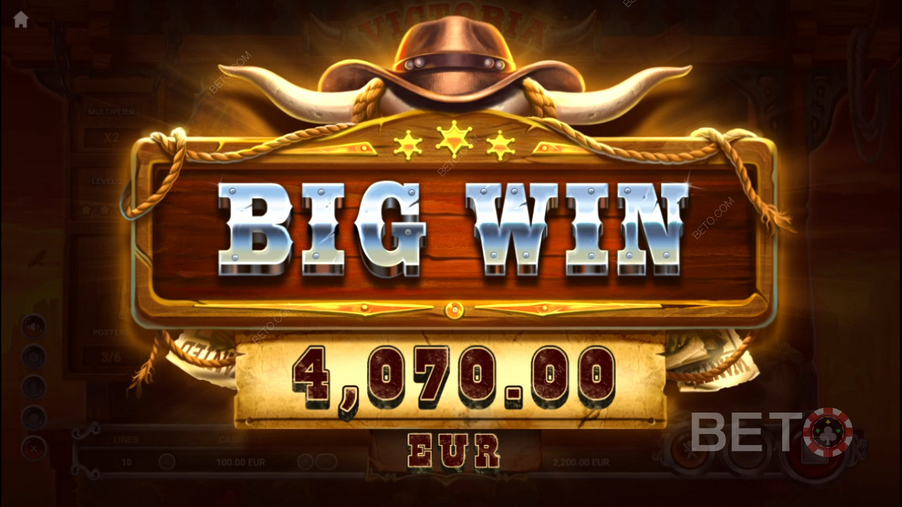 Spela nu och vinn upp till 4 000x insatsen i denna överfyllda casinobonanza.