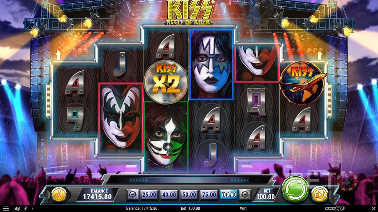 KISS Reels of Rock Spela Gratis