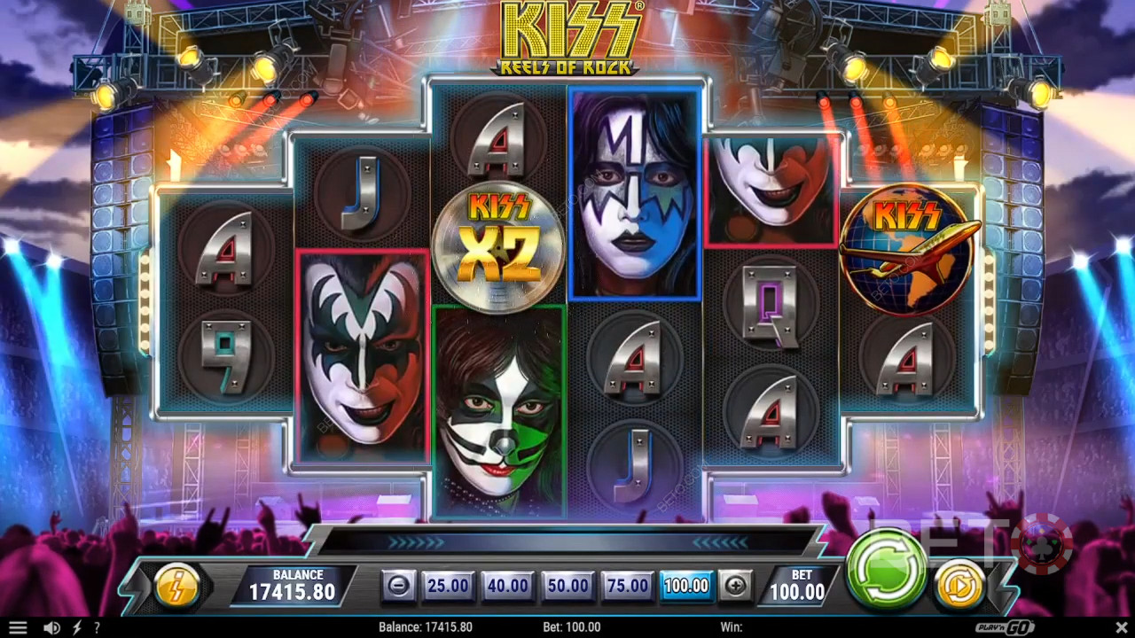 KISS Reels of Rock Review av BETO Slots