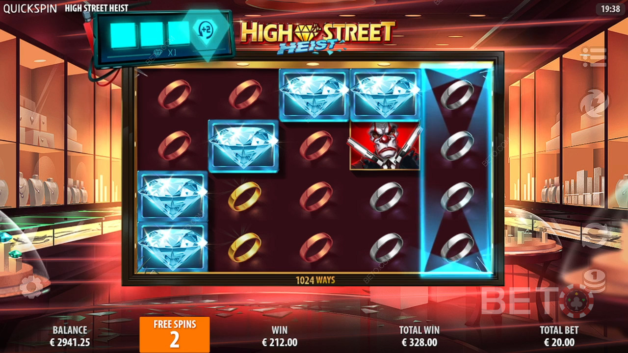 Highstreet Heist Review av BETO Slots