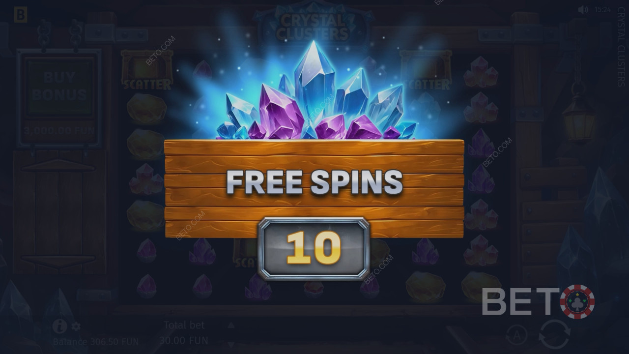 Så här spelar du BGamings Crystal Clusters