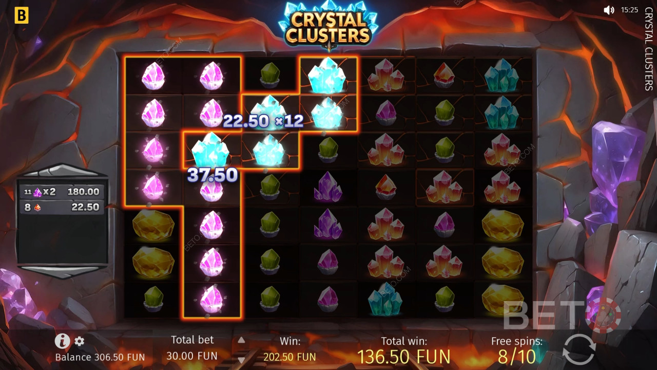 Bör du spela Crystal Clusters?