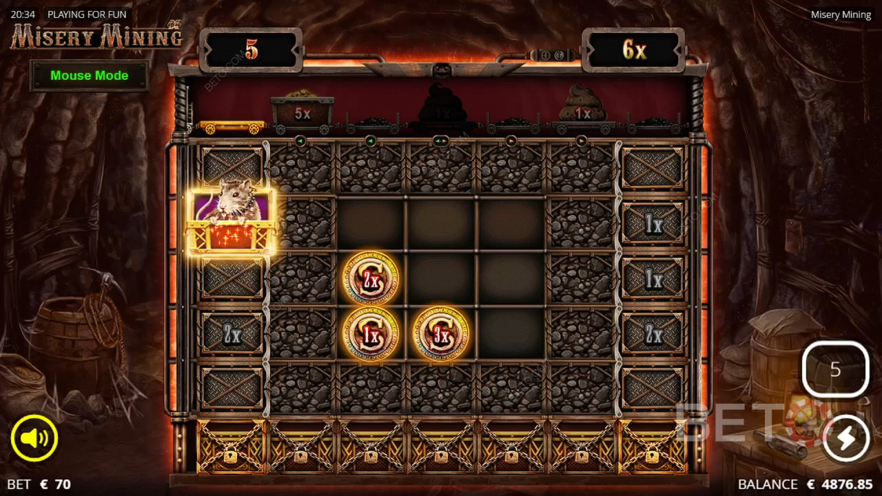 Misery Mining Review av BETO Slots