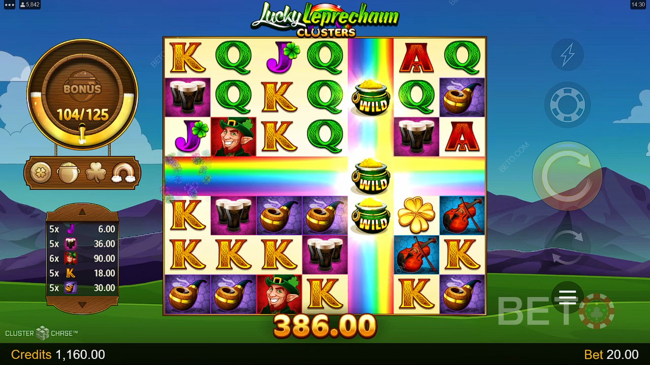 Lucky Leprechaun Clusters Spela Gratis