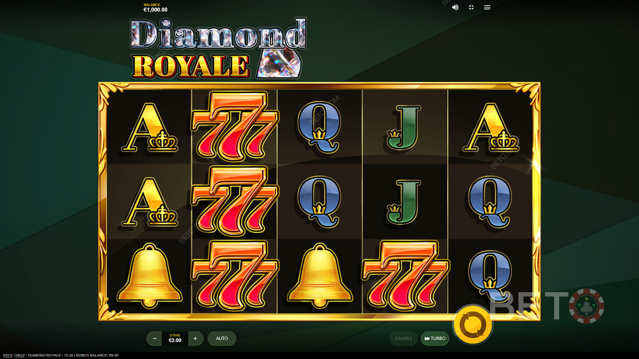 Diamond Royale Review av BETO Slots