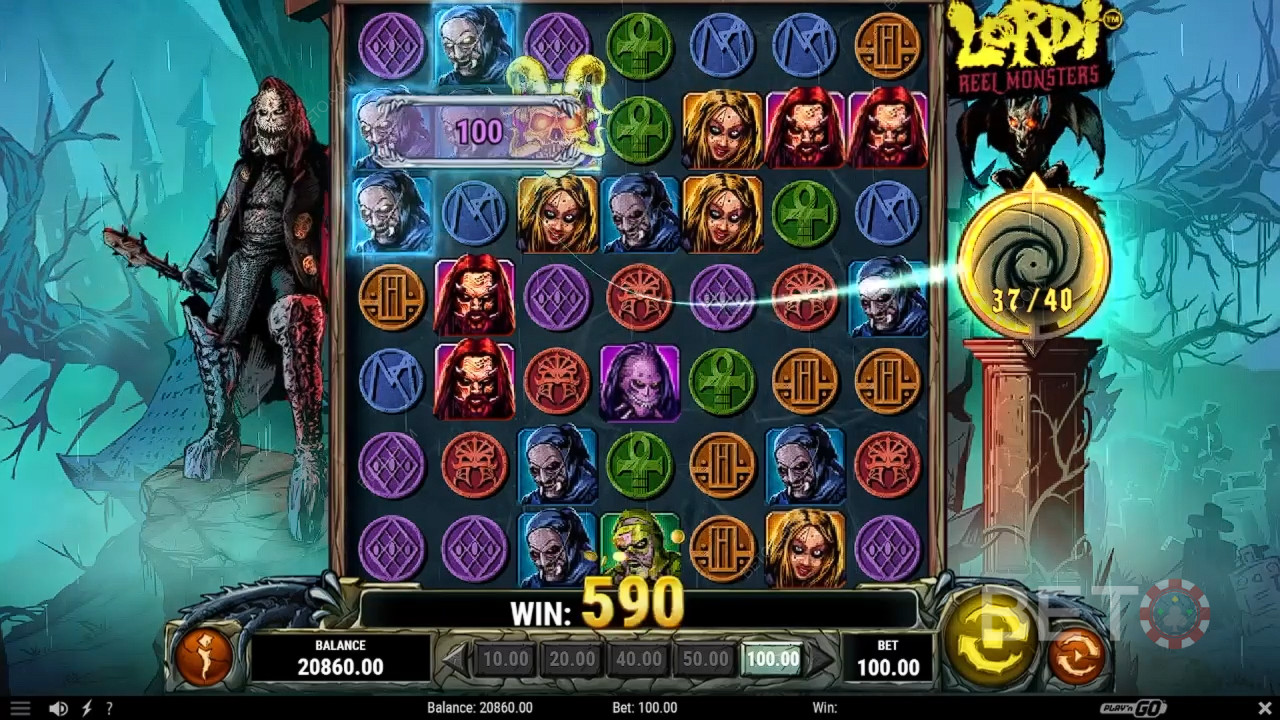 Lordi Reel Monsters Review av BETO Slots