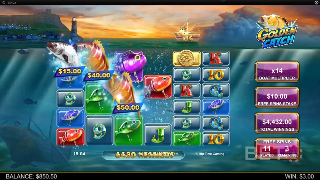 Golden Catch Spela Gratis