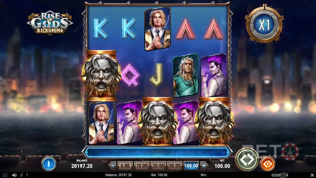 Rise of Gods: Reckoning Review av BETO Slots
