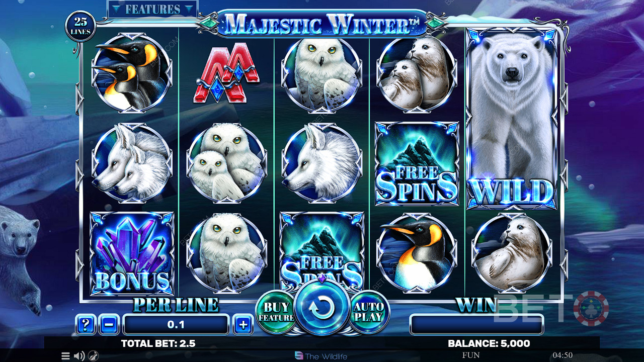 Majestic Winter Spela Gratis