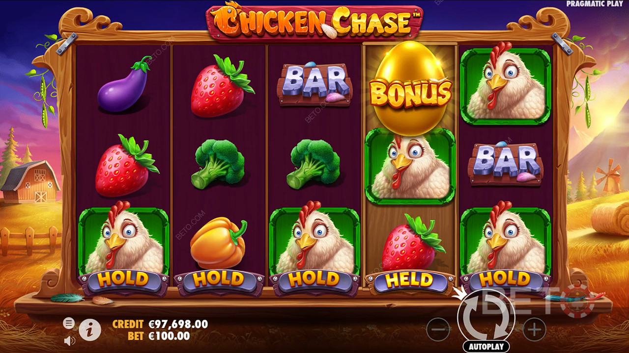 Chicken Chase spelautomat - Vårt utlåtande