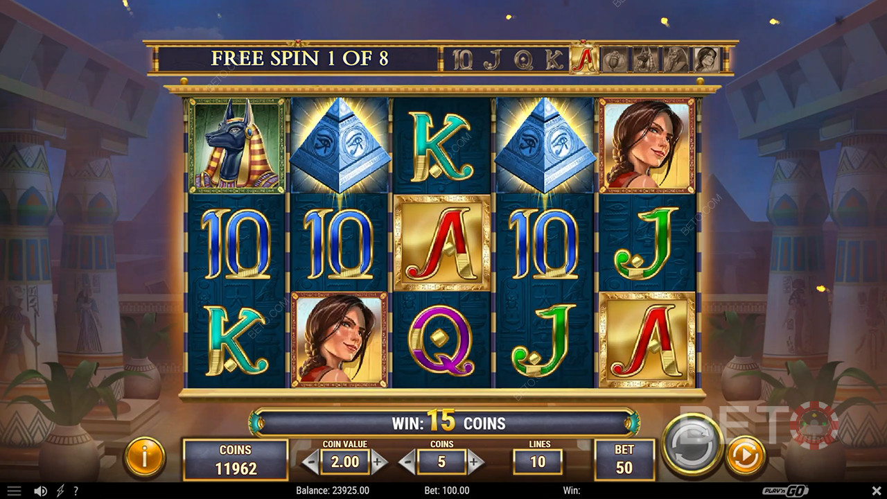 Cat Wilde och de döda pyramiderna Granskning av BETO Slots