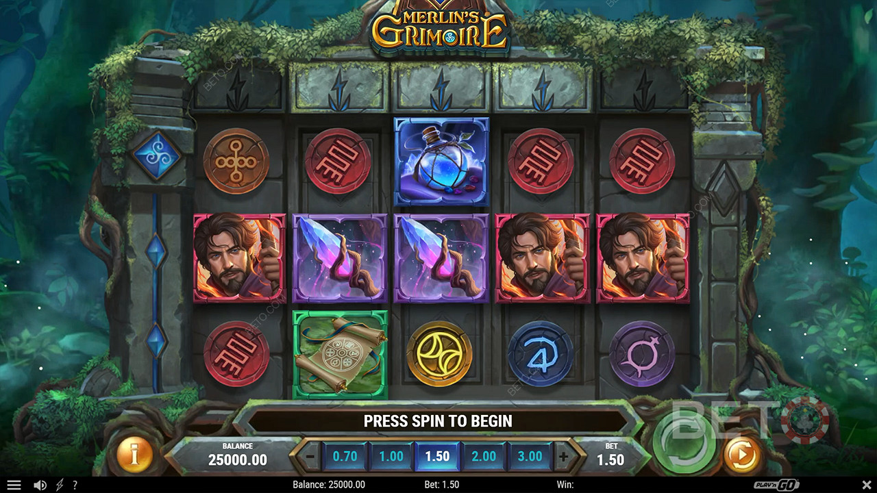 Merlin's Grimoire Spela Gratis