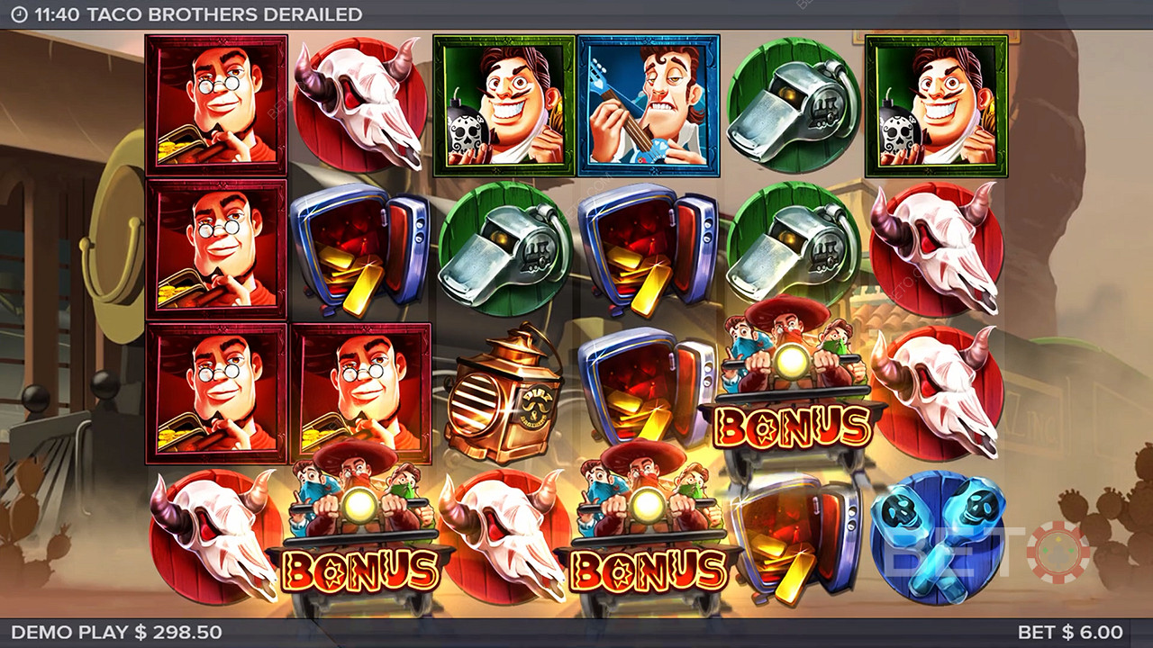 Taco Brothers Derailed Spela Gratis