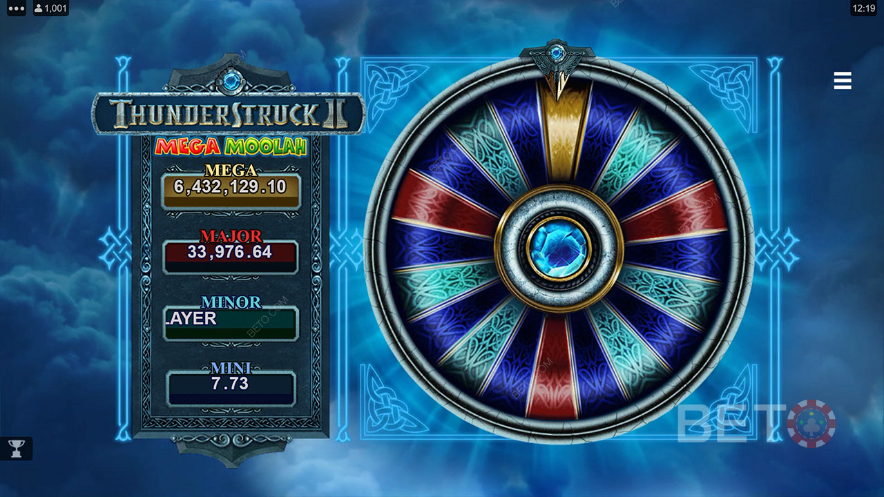 Thunderstruck II Mega Moolah Spela Gratis