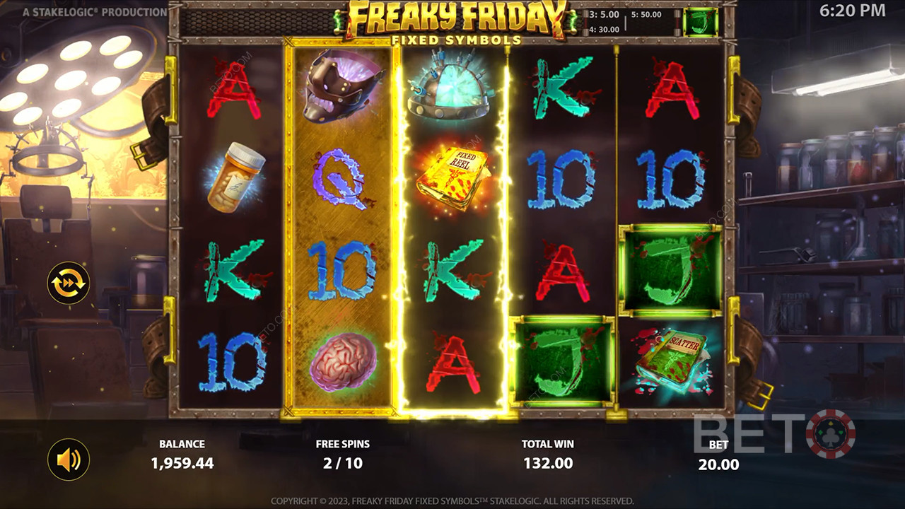 Freaky Friday Fixed Symbols Review av BETO Slots