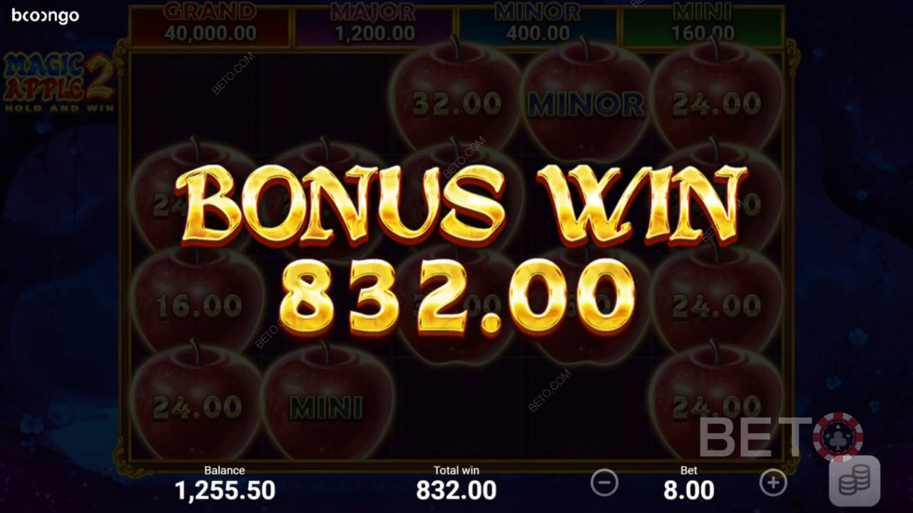 Vinn 5,133 gånger din insats i Magic Apple 2 Video Slot!