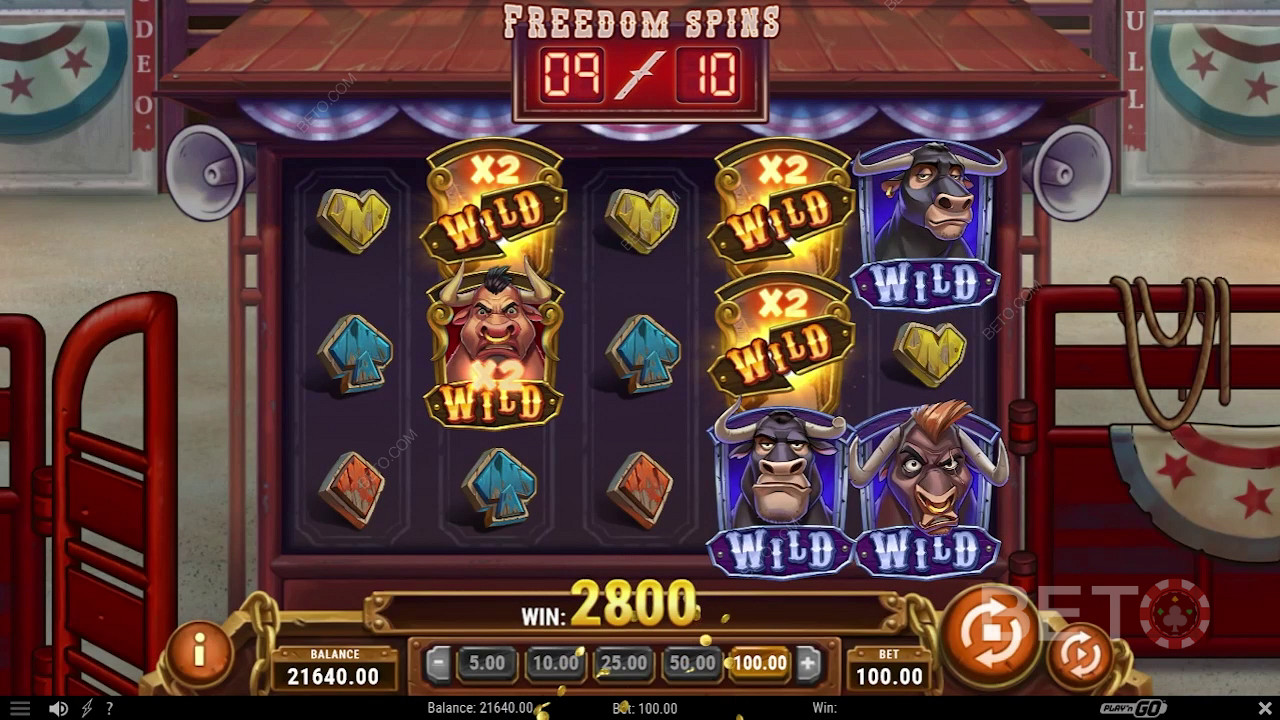 Bull in a Rodeo Spela Gratis