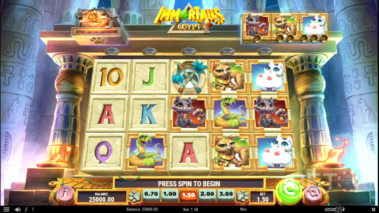 Immortails of Egypt Spela Gratis