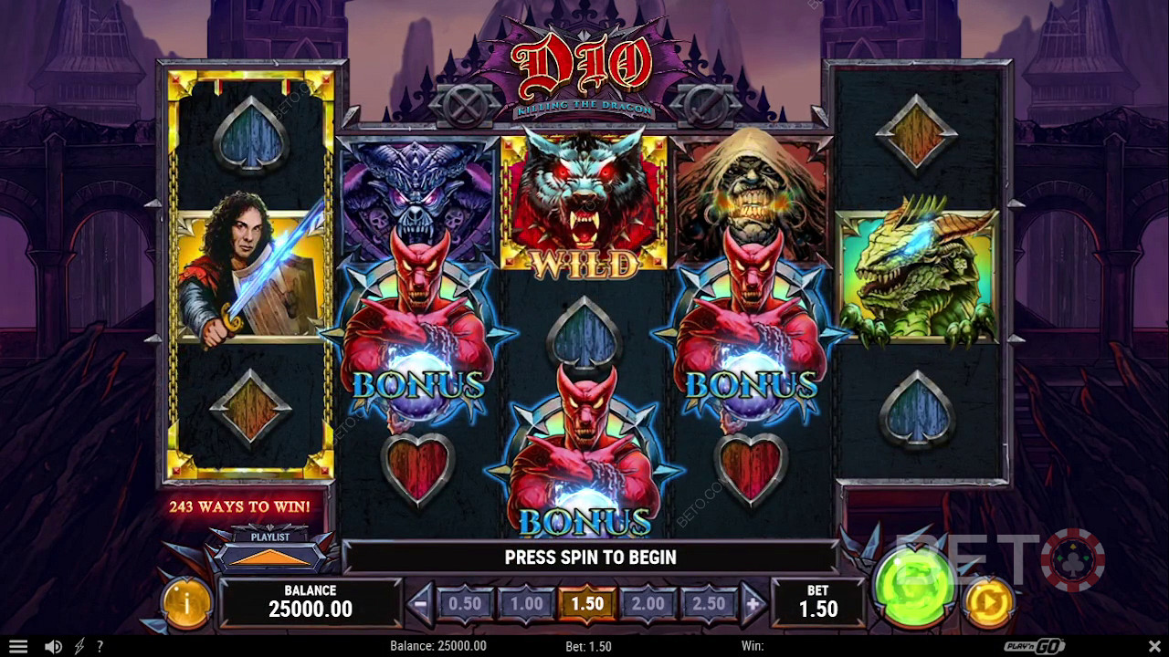 Dio Killing The Dragon Spela Gratis