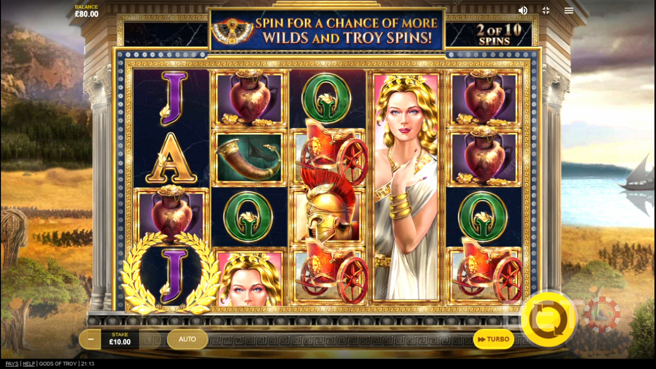 Gods of Troy Spela Gratis