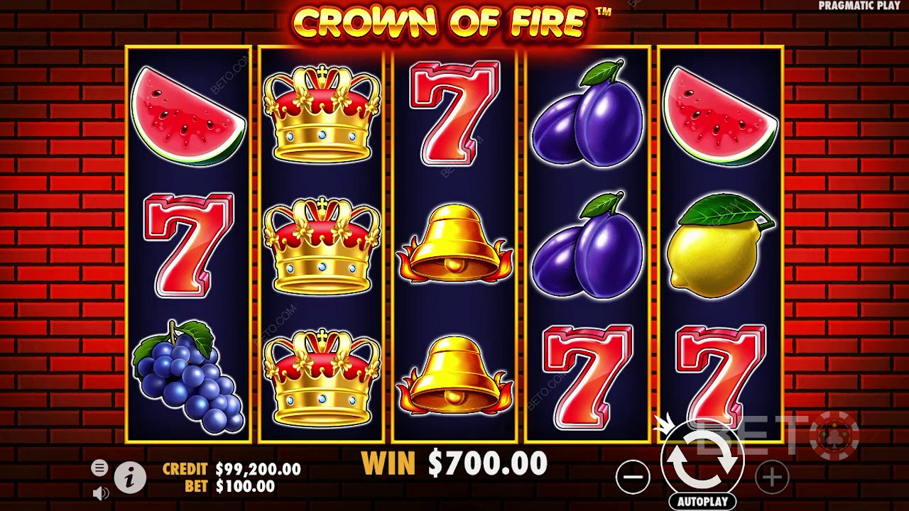 Crown of Fire Spela Gratis