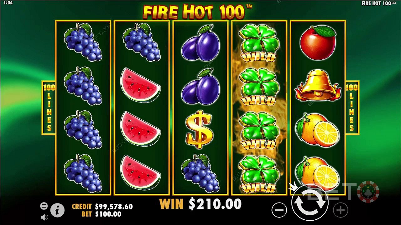 Fire Hot 100 Spela Gratis