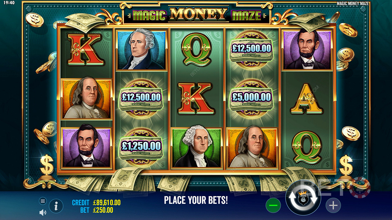 Magic Money Maze Spela Gratis