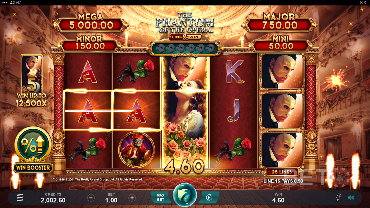 The Phantom of the Opera Link and Win Spela Gratis